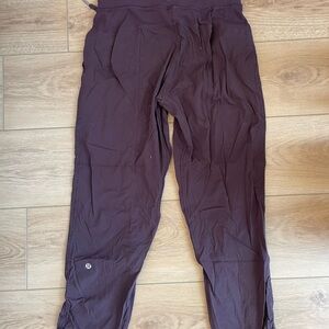 lululemon athletica Women’s Maroon Track Pants